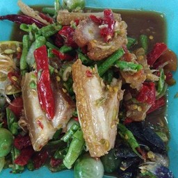 ตำถั่วหมูกรอบ