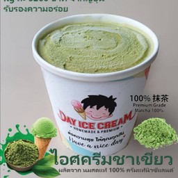 ไอศครีมชาเขียวนมสด