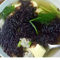 ต้มจืด ใส่หมูสับ Soup.