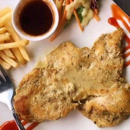 สเต็กไก่  ขายดีนะจ๊ะ