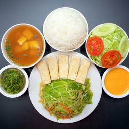 ชุดสเต็กเต้าหู้