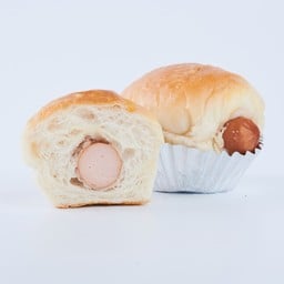 ขนมปังไส้กรอกหมู (กล่องเล็ก 5 ชิ้น)