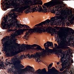 คุ๊กกี้นิ่มไส้นูเทลล่า