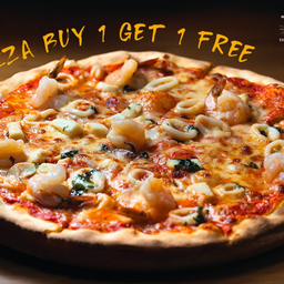 1 แถม 1 ฟรี! เมื่อสั่ง พิซซ่าหน้าใดก็ได้ถาดแรก แถมทันที ถาดที่ 2