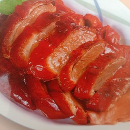 เป็ดย่างสับ
