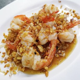 กุ้งเล็กทอดกระเทียมพริกไทย