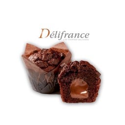 ช็อคโกแลตเฮเซลนัท มัฟฟิน (มีใส้)