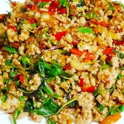 😆🤪กระเพราบางขุนพรหม💯%🤪😆