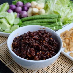 น้ำพริกเผาหมูสับ