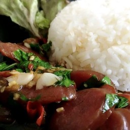 ข้าวกะเพรากุนเชียง