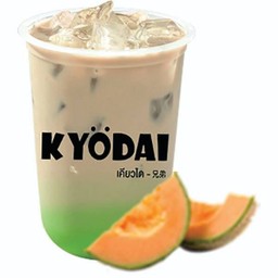 ชานมแคนตาลูป