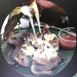 สเต๊กหมูย่างชีส