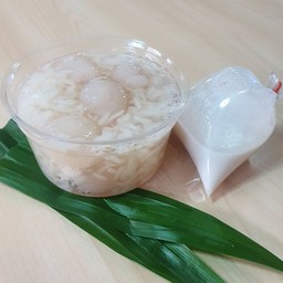 ข้าวเหนียวเปียกลำไย