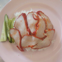 ข้าวหมูแดงล้วน