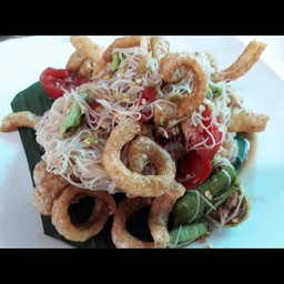 ตำซั่วแคปหมู