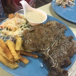 ทีโบนสเต๊กพริกไทยดำ