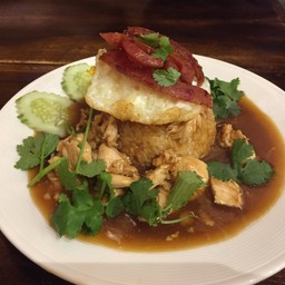 ข้าวหน้าไก่ กุนเชียง