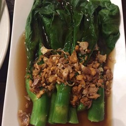 คะน้าฮ่องกง ราดน้ำมันหอย