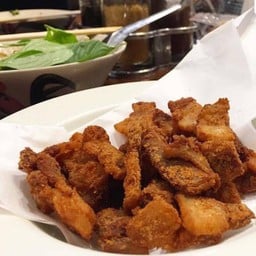 หมูสามชั้นทอดน้ำปลา