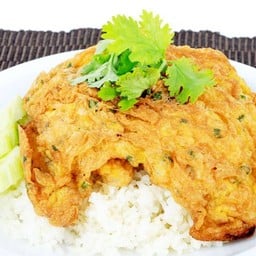 ข้าวไข่เจียวหมูสับ