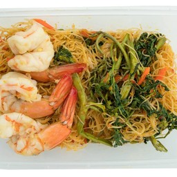 หมี่ผัดกระเฉด