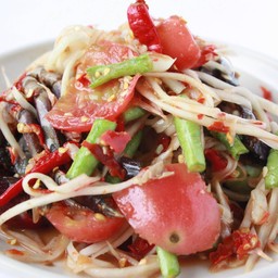 Papaya Salad With Crab And Pickled Fish