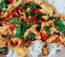 ข้าวกระเพราไก่