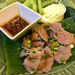 ลวกจิ้มเนื้อ