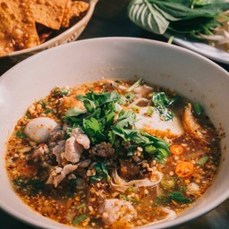 หมูต้มยำ-น้ำ