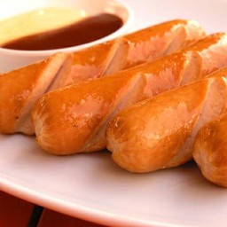 ไส้กรอกทอด