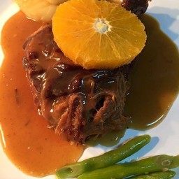 Duck in Orange sauce