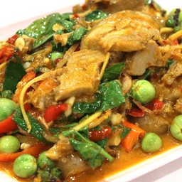 ผัดเผ็ดหมูป่า