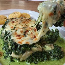 Fillet de Barramundi florentine