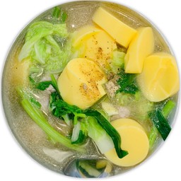 แกงจืดเต้าหู้ หมูสับผักกาดขาว รสกลมกล่อม