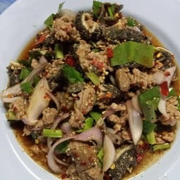 ลาบเนื้อสุกไม่ขม