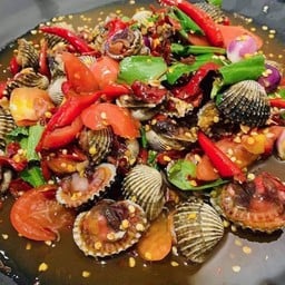 ตำหอยแครง