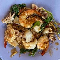 ผัดฉ่า ราดข้าว