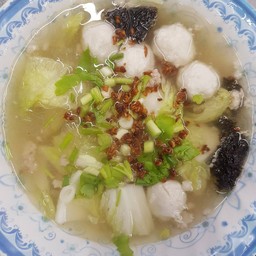 แกงจืดเต้าหู้หมูสับ