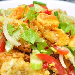 ยำไข่ดาว