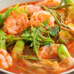แกงส้มผักรวมกุ้ง