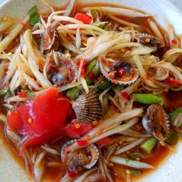 ส้มตำหอยแครง