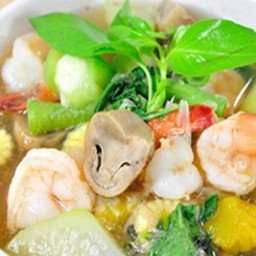 แกงเลียงกุ้ง