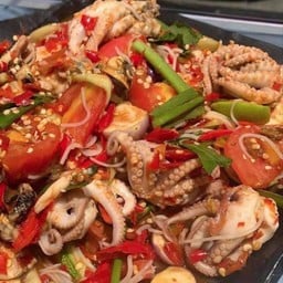 ตำซั่วหนวดปลาหมึก