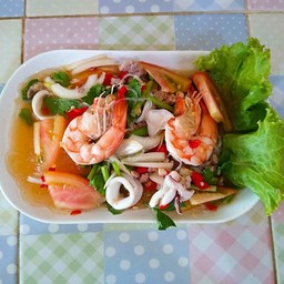 ยำวุ้นเส้นทะเล