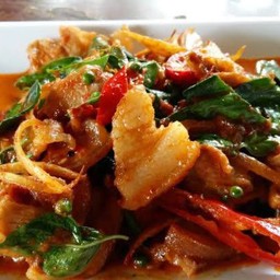 ข้าวผัดฉ่าหมูป่า