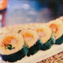 ข้าวห่อสาหร่ายหมูกิมจิ Bacon kimchi