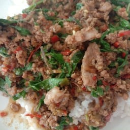 กระเพราเนื้อ