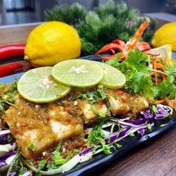 ปลานึ่งมะนาว