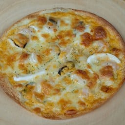 พิซซ่าซีฟู้ดค๊อกเทล