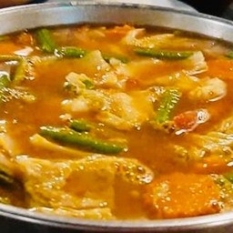 B25-แกงส้มผักรวมกุ้ง(ถ้วย)